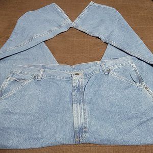 Men's Wrangler Rugged Wear Carpenter Jeans W42xL32 NEW,NEVER WORN